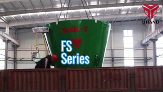 Stationary TMR Mixer - FS Series - Single Auger - 7