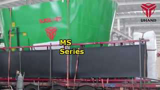 Stationary TMR Mixer - MS Series - Twin Auger - 40