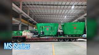 Stationary TMR Mixer - MS Series - Twin Auger - 30