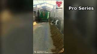Trailed TMR Mixer - Pro Series - Twin Auger - 16 (Working)